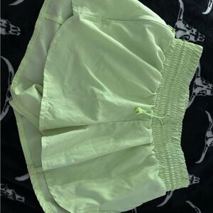 Women's Light Green Shorts